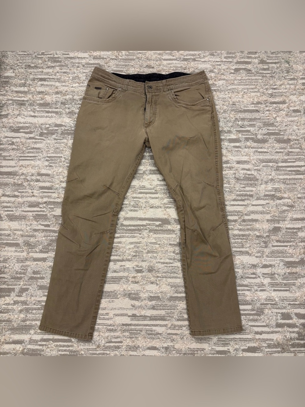 Kuhl Free Canvas Pants Men’s 36x30 Vintage Patina Dye Outdoor Work Hike Comfort